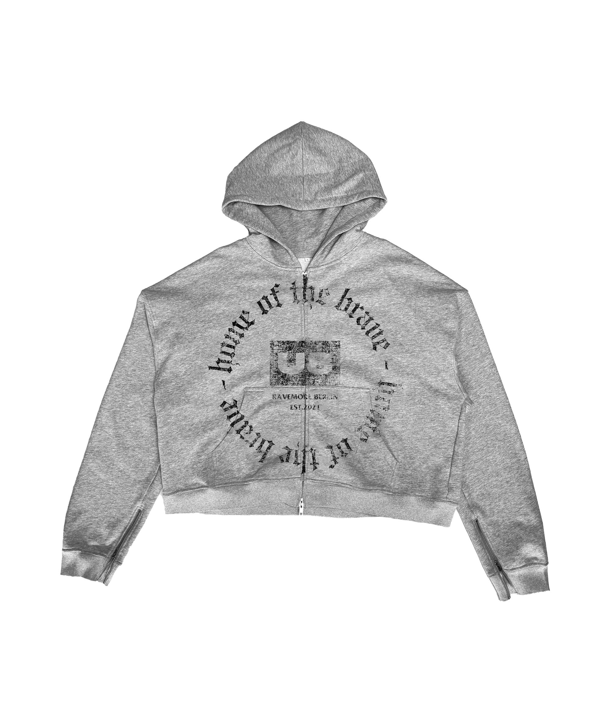 U8 HOME OF THE BRAVE - ZIP HOODIE | UNISEX