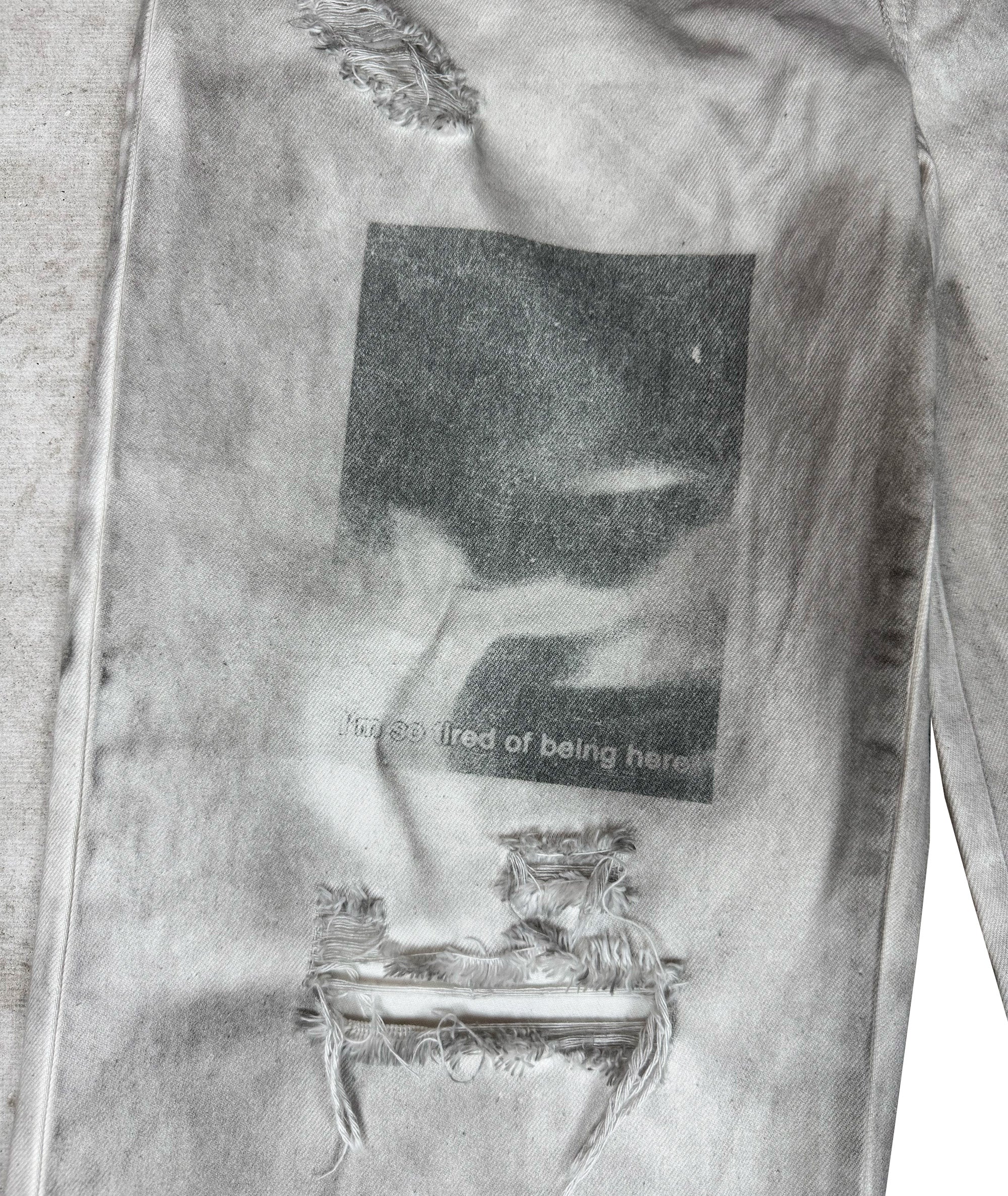 ASHTRAY PANTS - DIRT WHITE | UNISEX