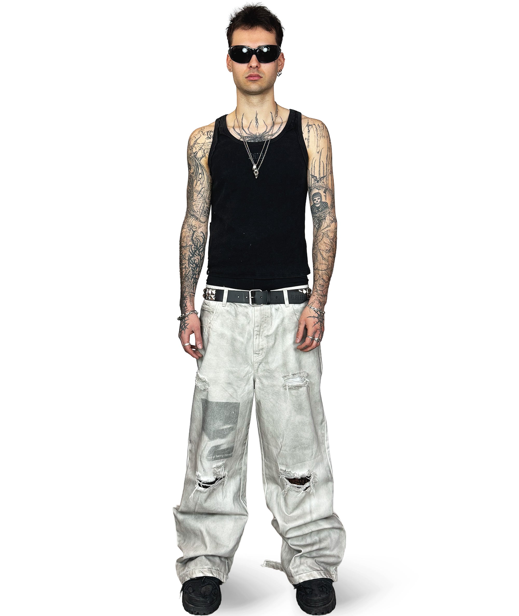 ASHTRAY PANTS - DIRT WHITE | UNISEX