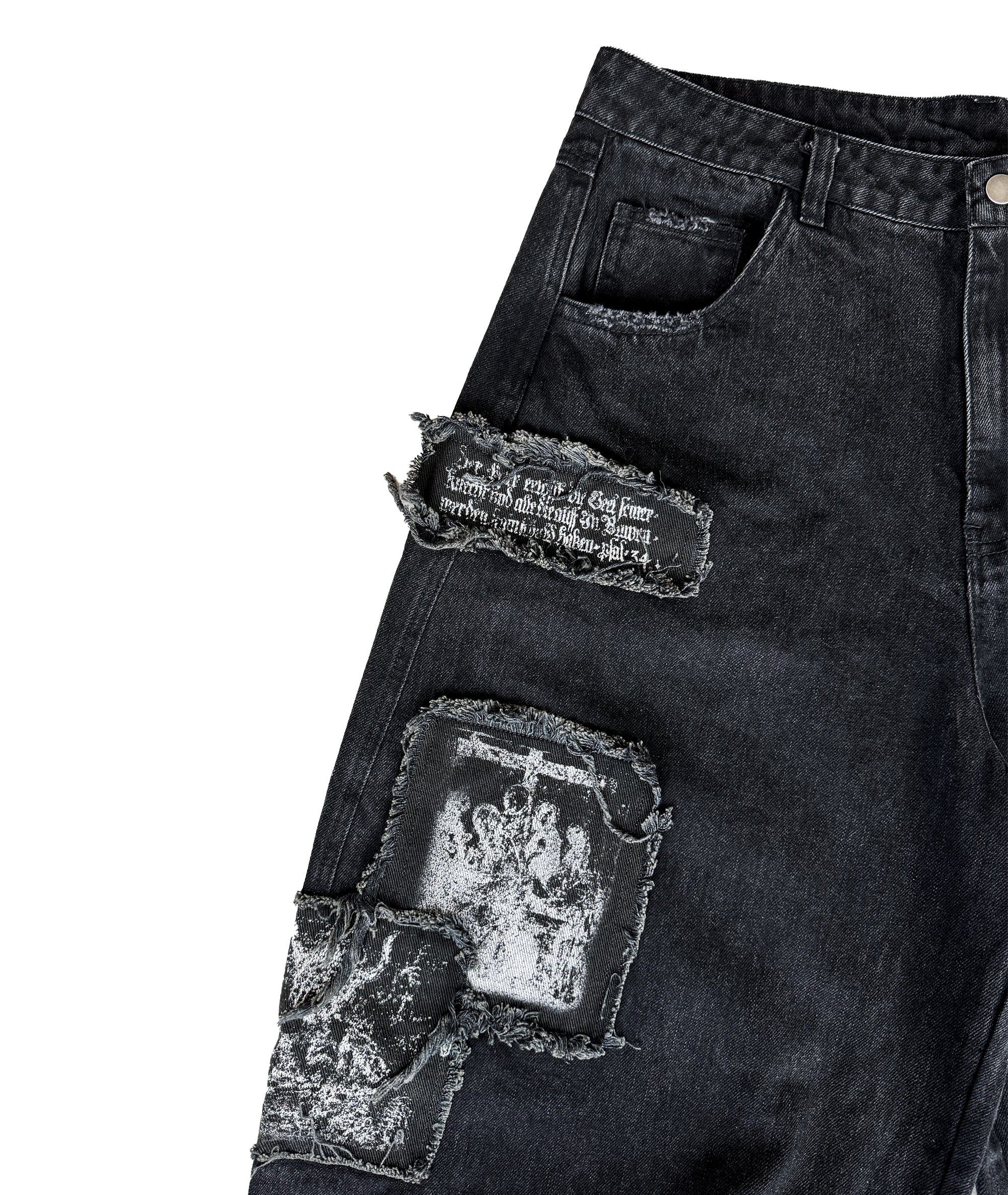 BLACK METAL - PATCH PANTS | UNISEX
