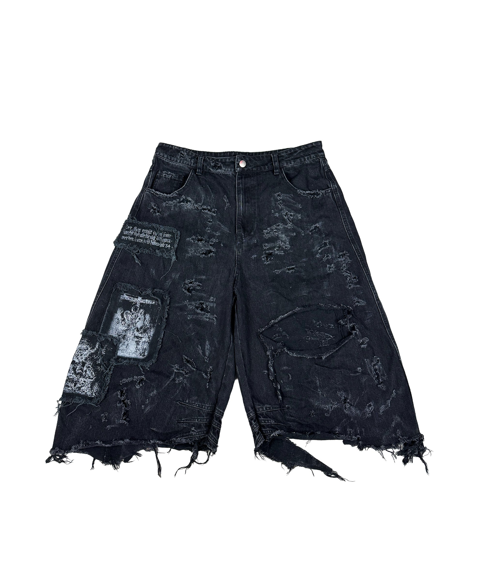 BLACK METAL SHORTS | UNISEX