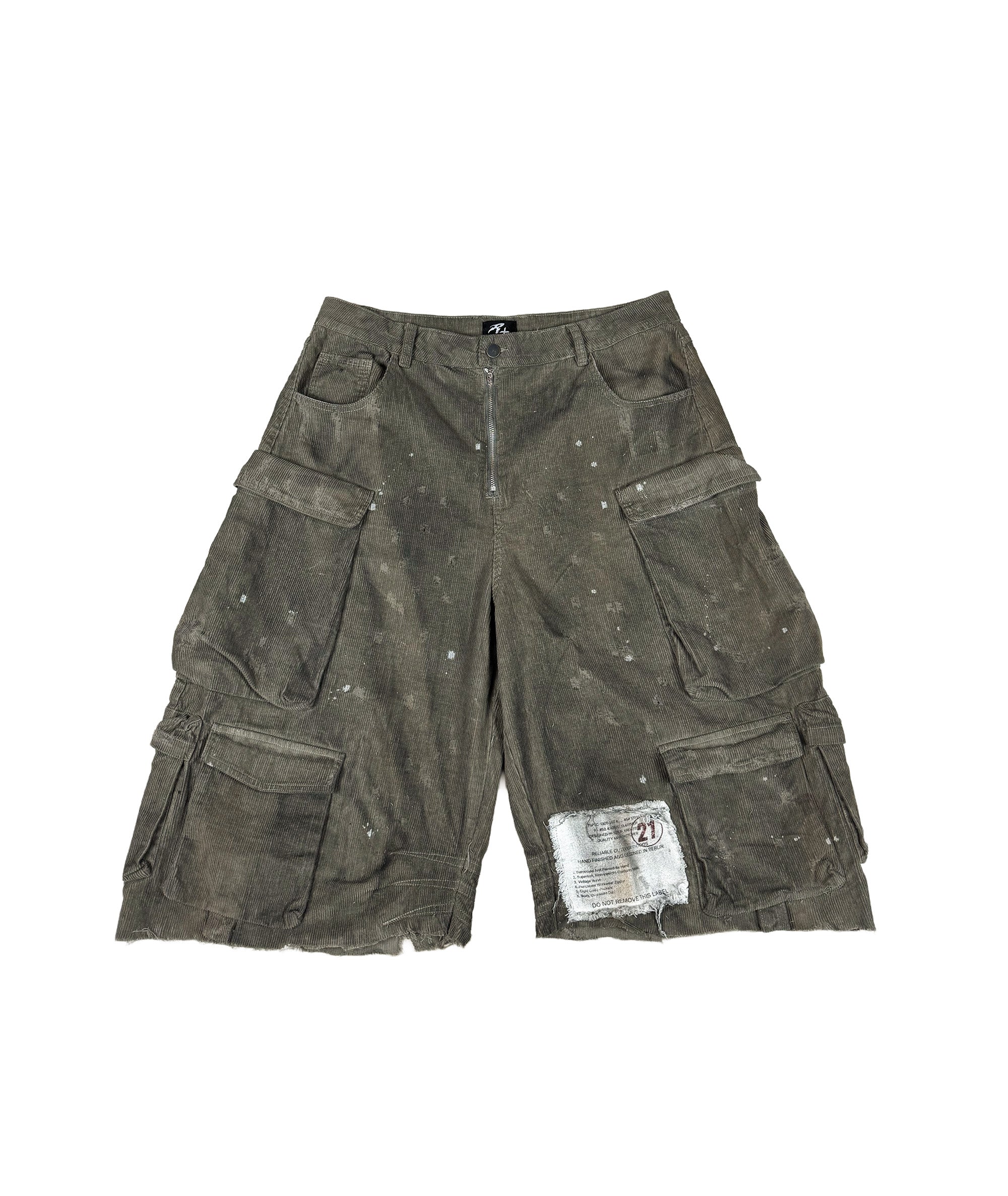 CORDUROY GUTTER SHORTS | UNISEX