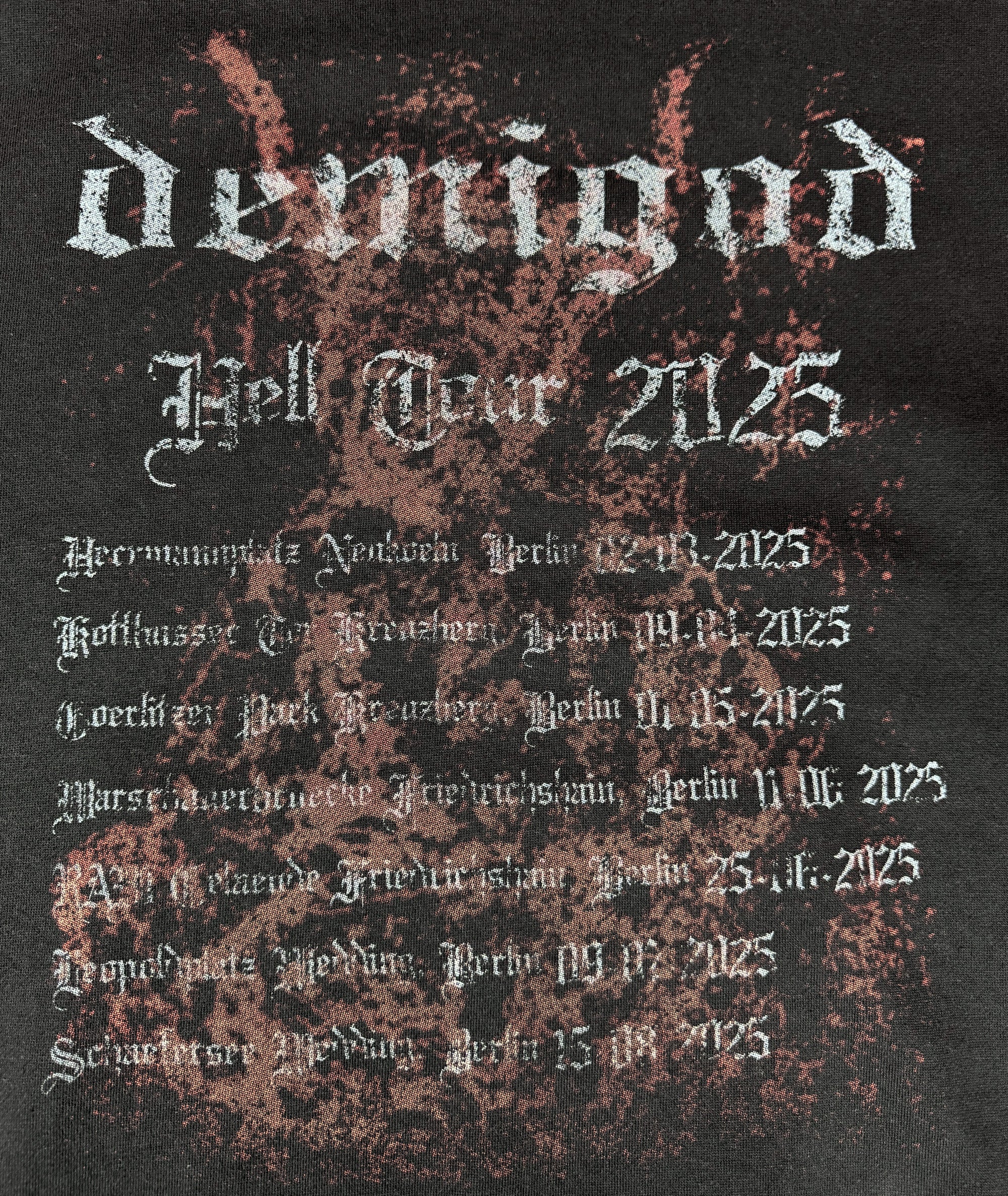 HELL TOUR 25 -  OVERSIZED HOODIE | UNISEX