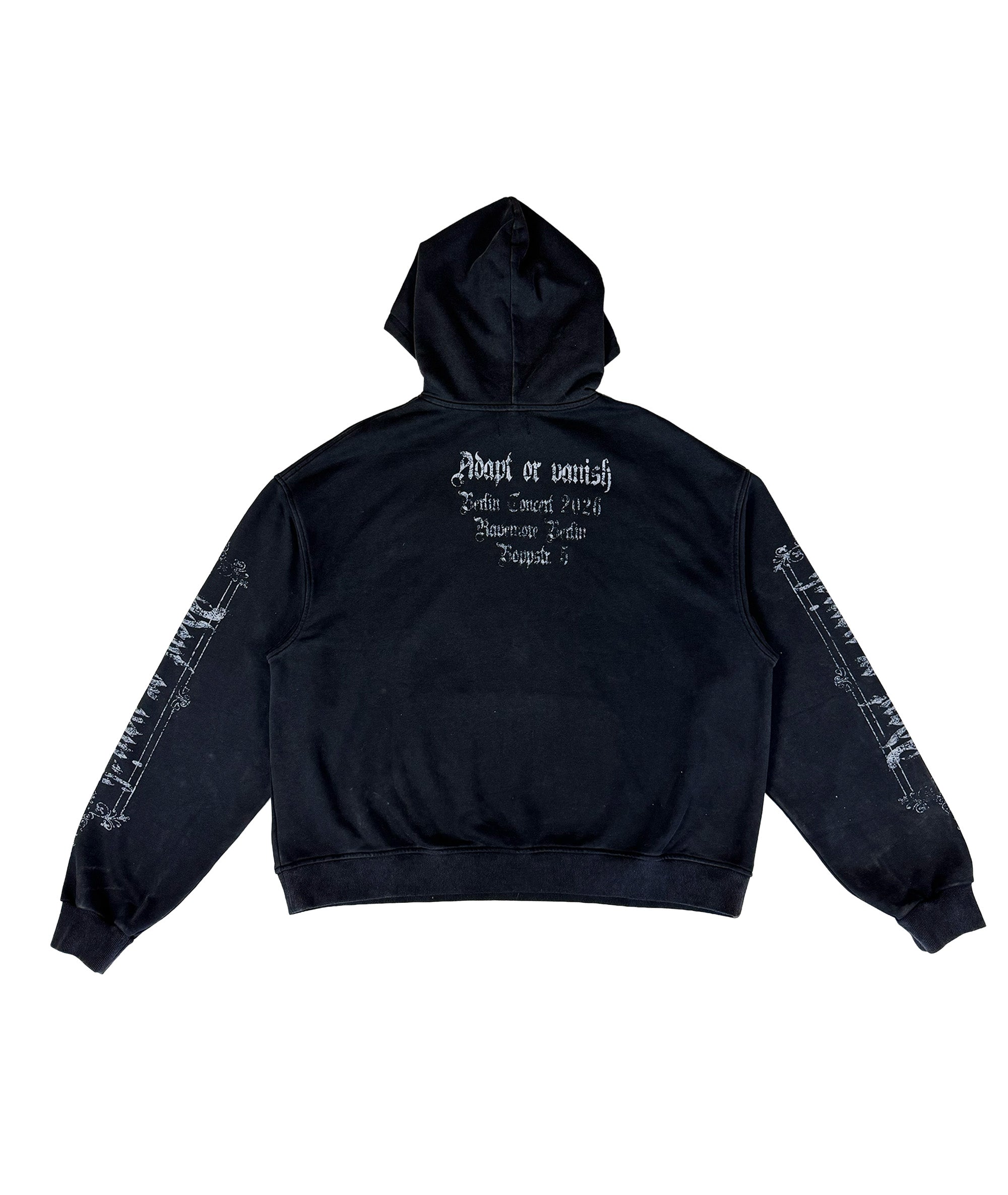 ADAPT OR VANISH -  OVERSIZED HOODIE (WASHED) | UNISEX