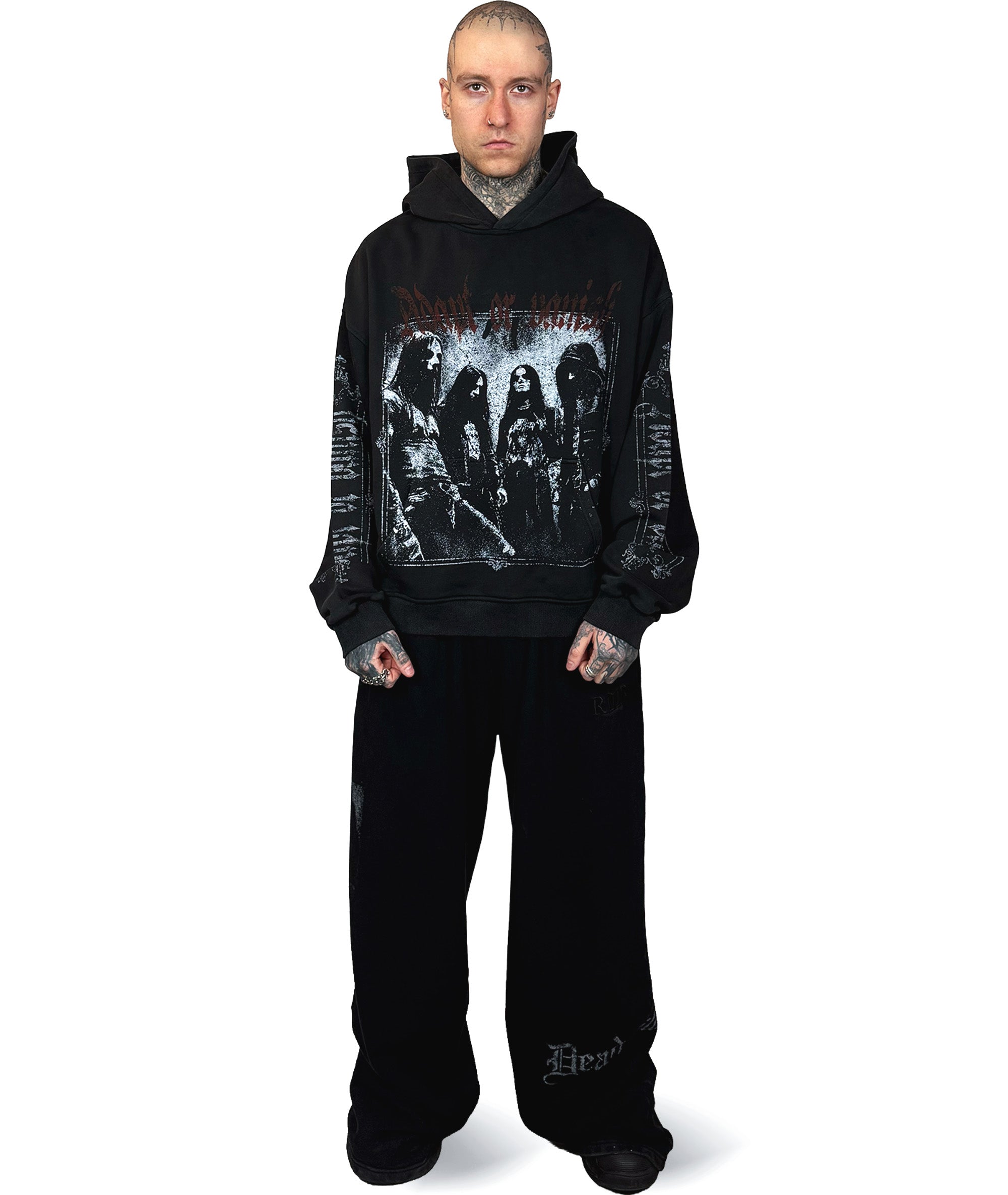 ADAPT OR VANISH -  OVERSIZED HOODIE (WASHED) | UNISEX