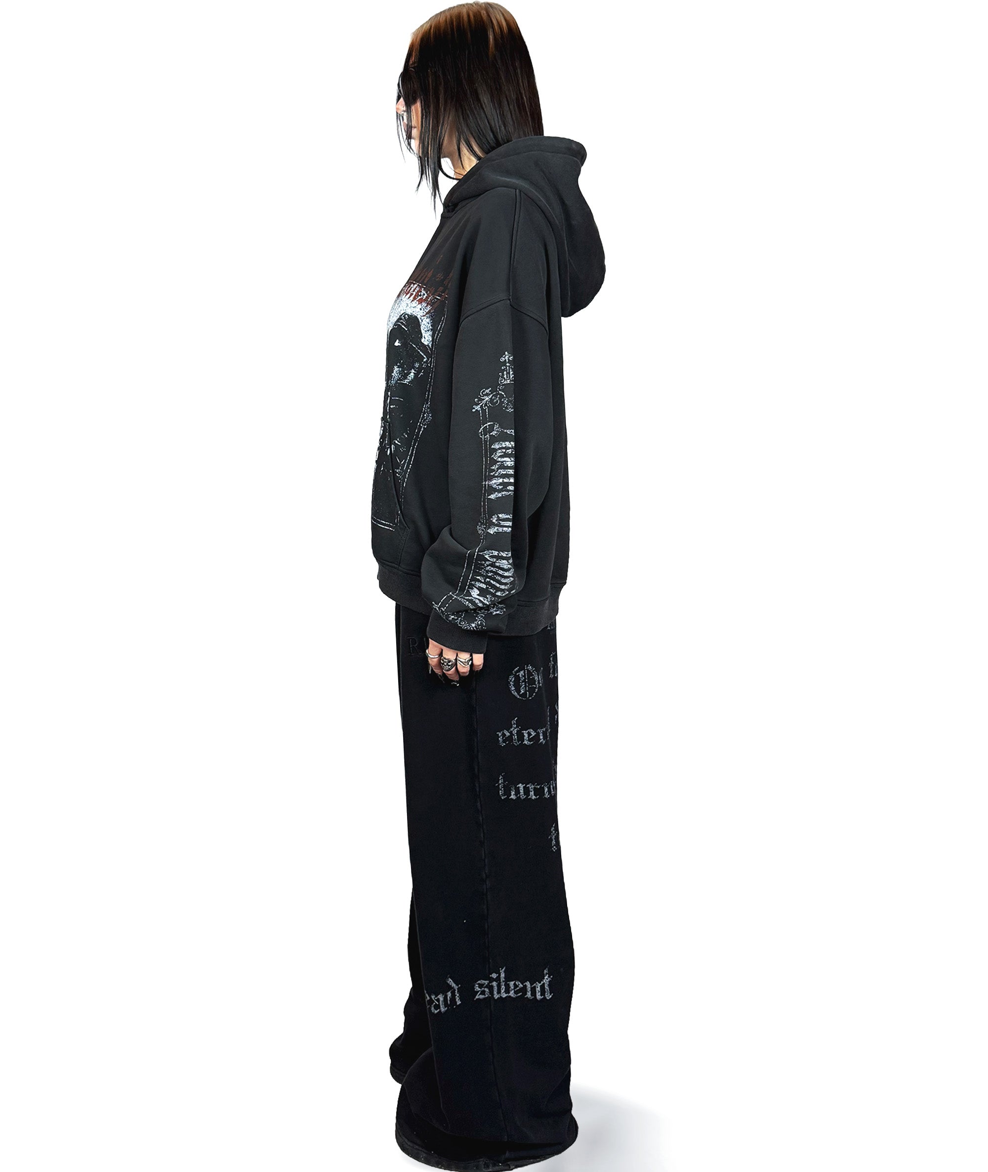 ADAPT OR VANISH -  OVERSIZED HOODIE (WASHED) | UNISEX