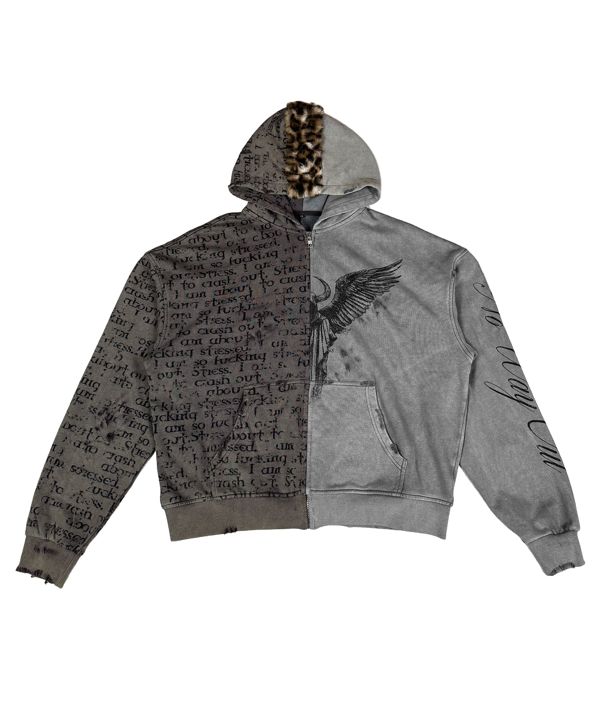 MOHAWK - ZIP HOODIE | UNISEX