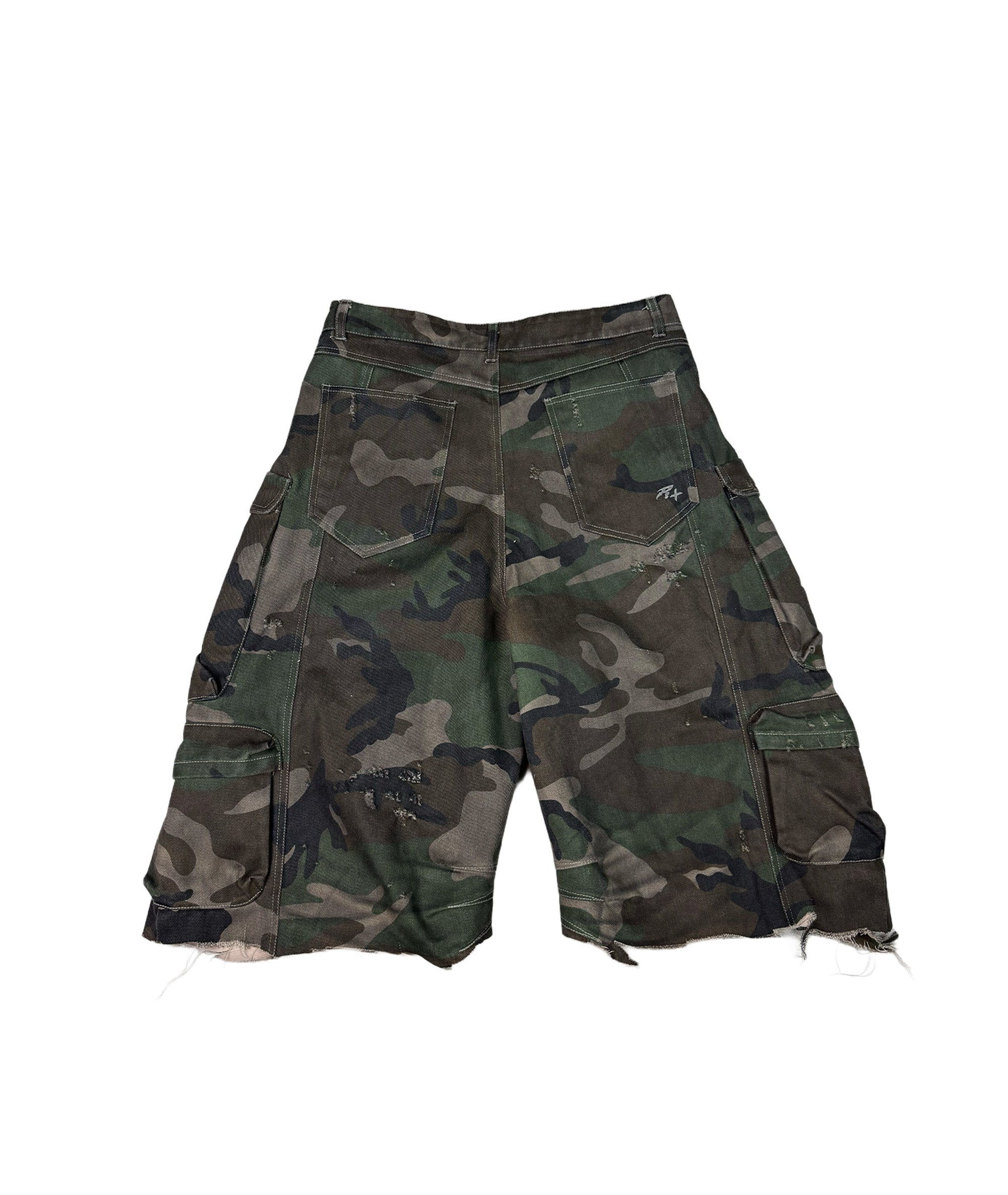 MOTOR OIL - CAMO SHORTS | UNISEX