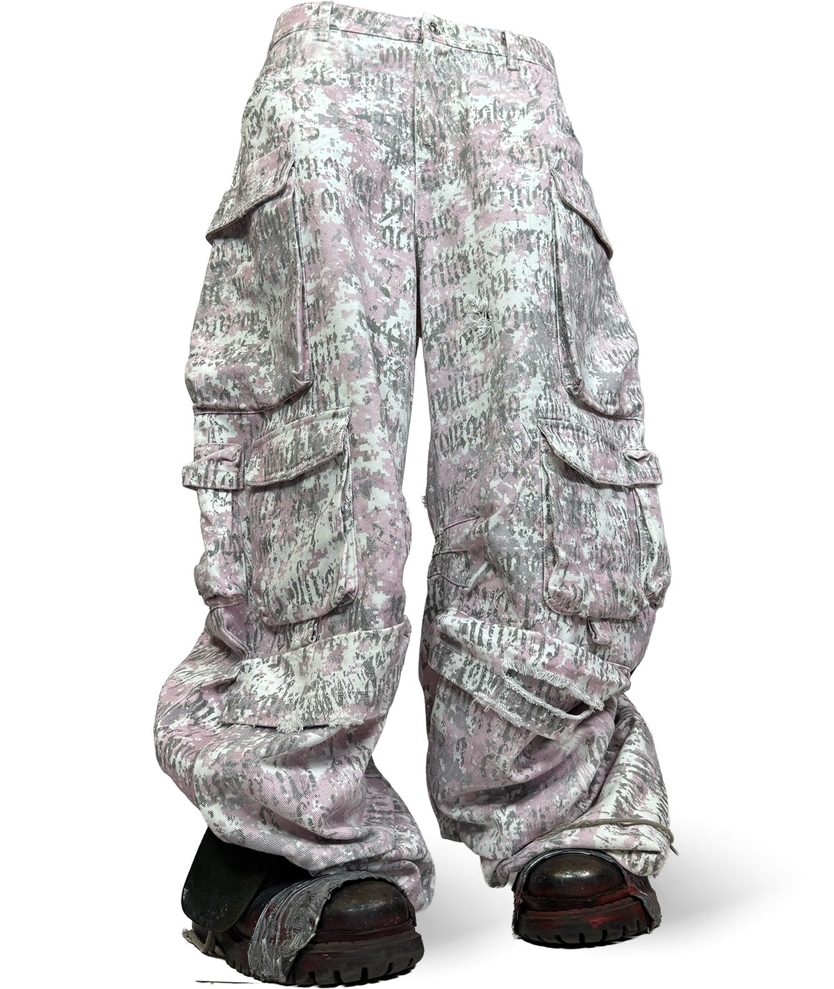DIGI CAMO PANTS | PINK, UNISEX