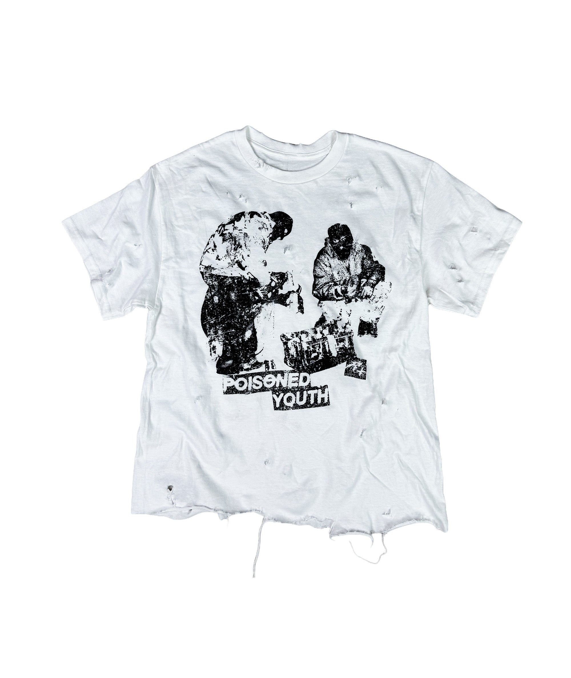 POISONED YOUTH - DISTRESSED T-SHIRT | UNISEX