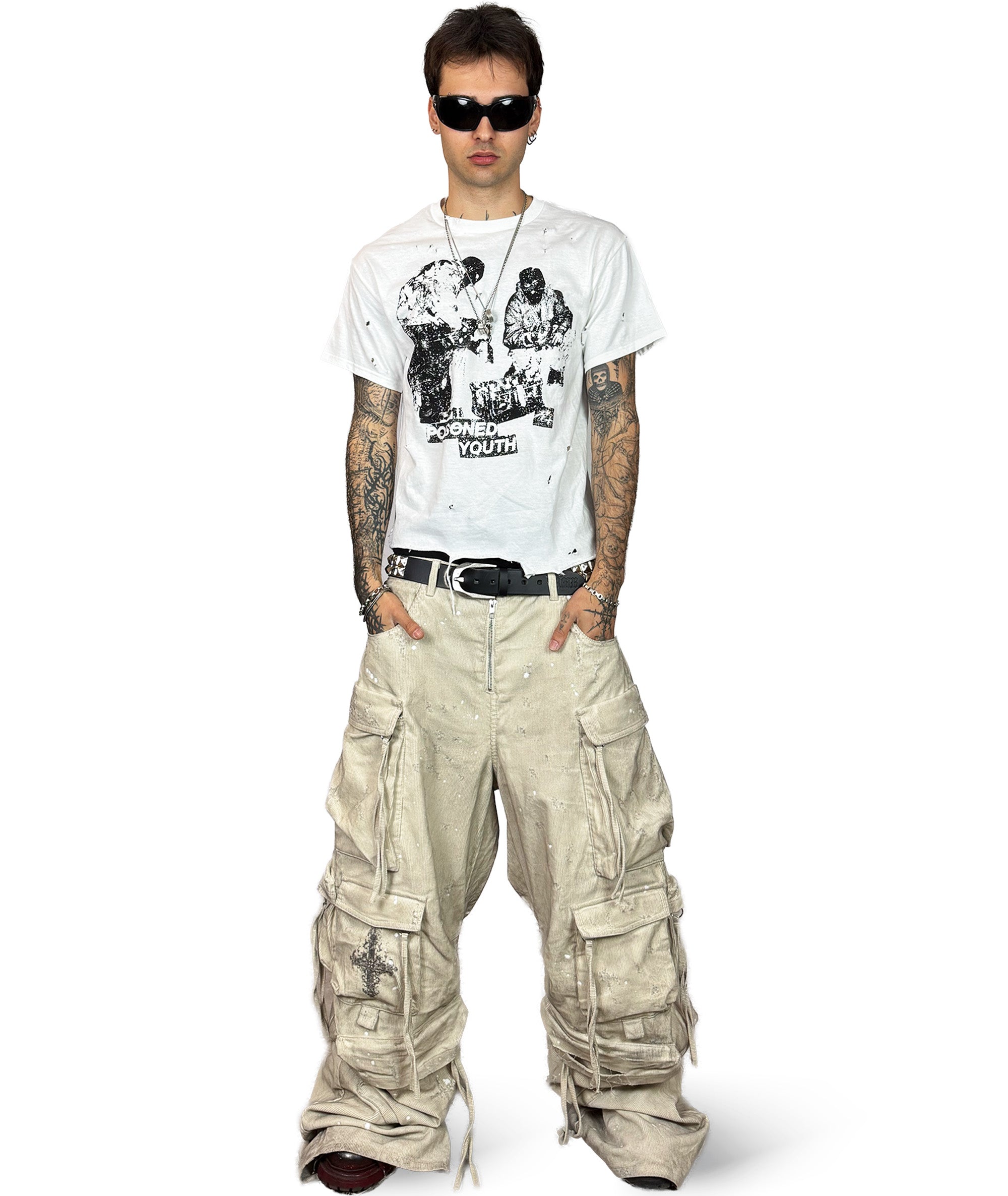 POISONED YOUTH - DISTRESSED T-SHIRT | UNISEX