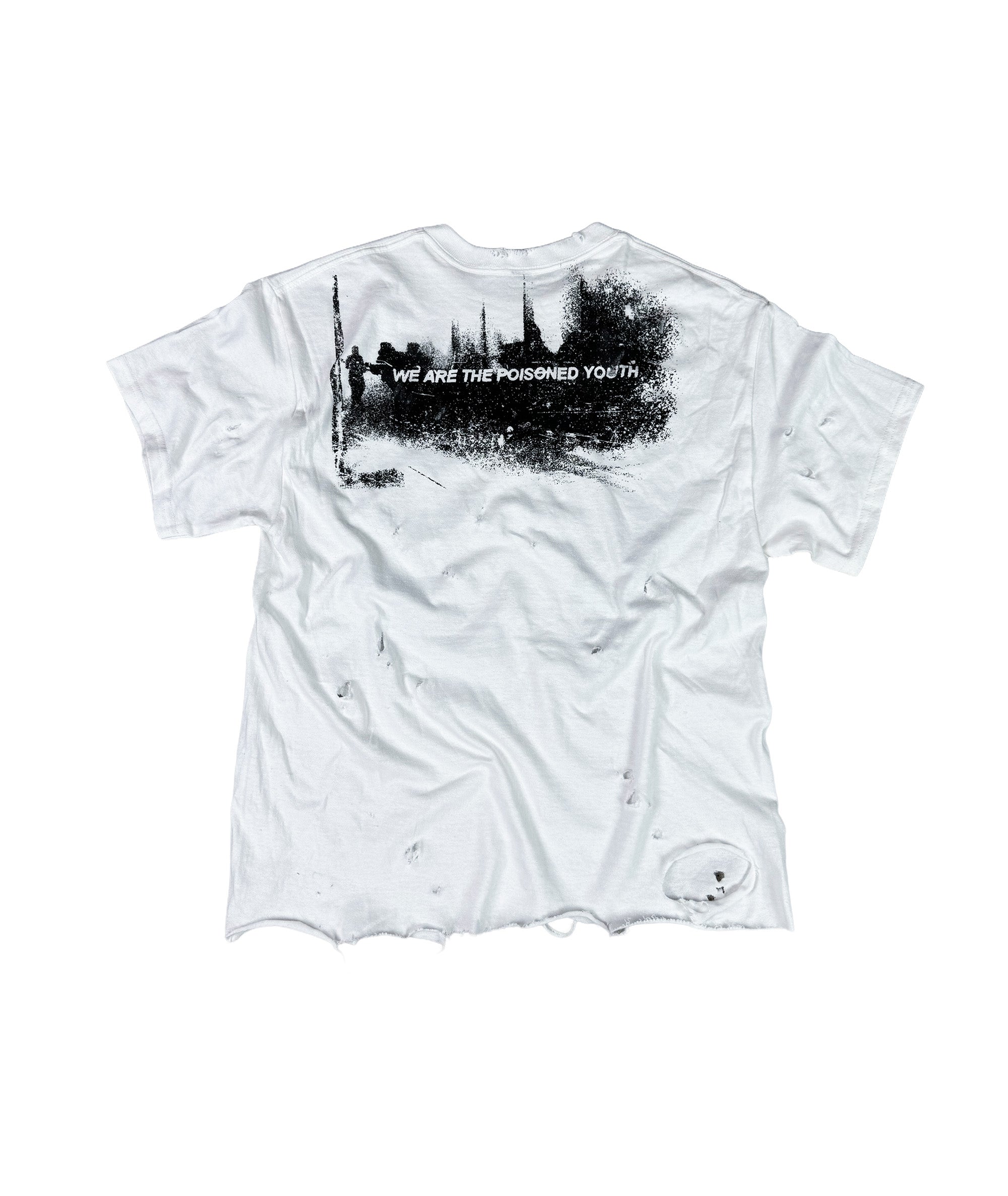 POISONED YOUTH - DISTRESSED T-SHIRT | UNISEX
