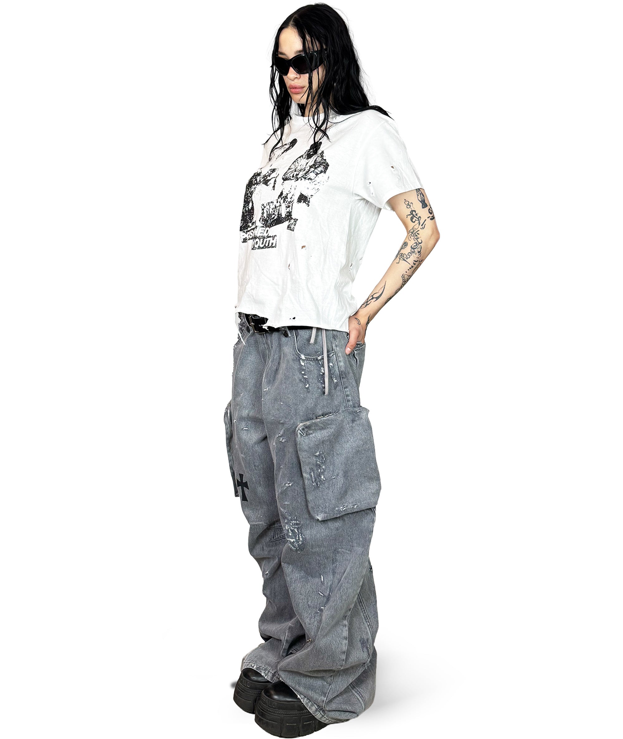 POISONED YOUTH - DISTRESSED T-SHIRT | UNISEX