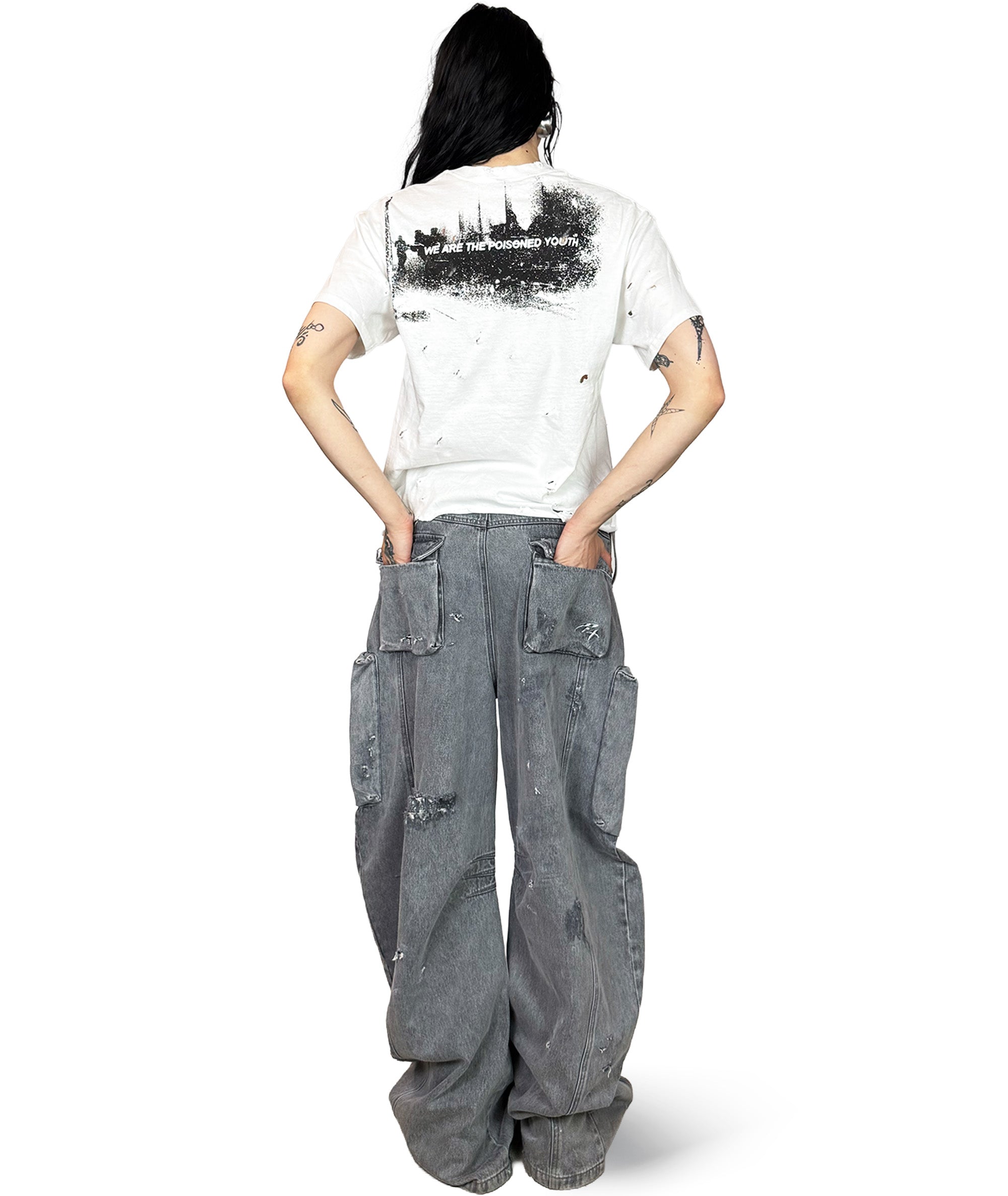 POISONED YOUTH - DISTRESSED T-SHIRT | UNISEX