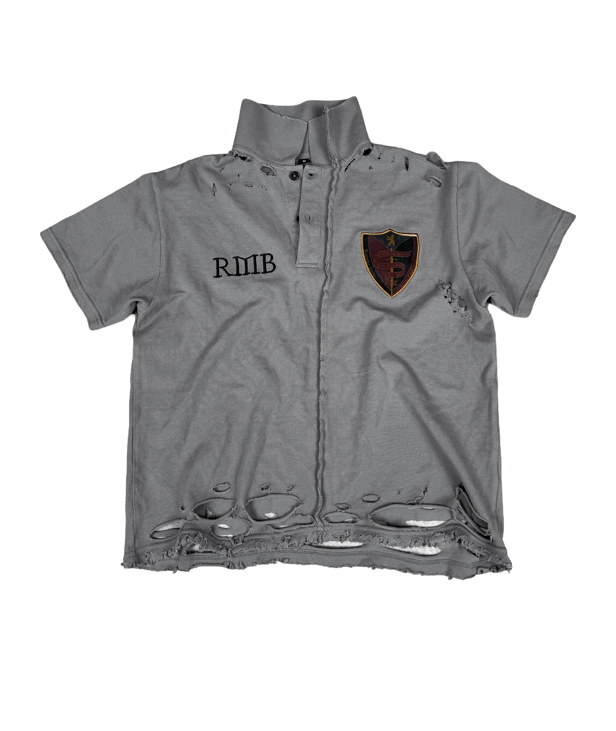 HEADACHE - DISTRESSED POLO-SHIRT | UNISEX