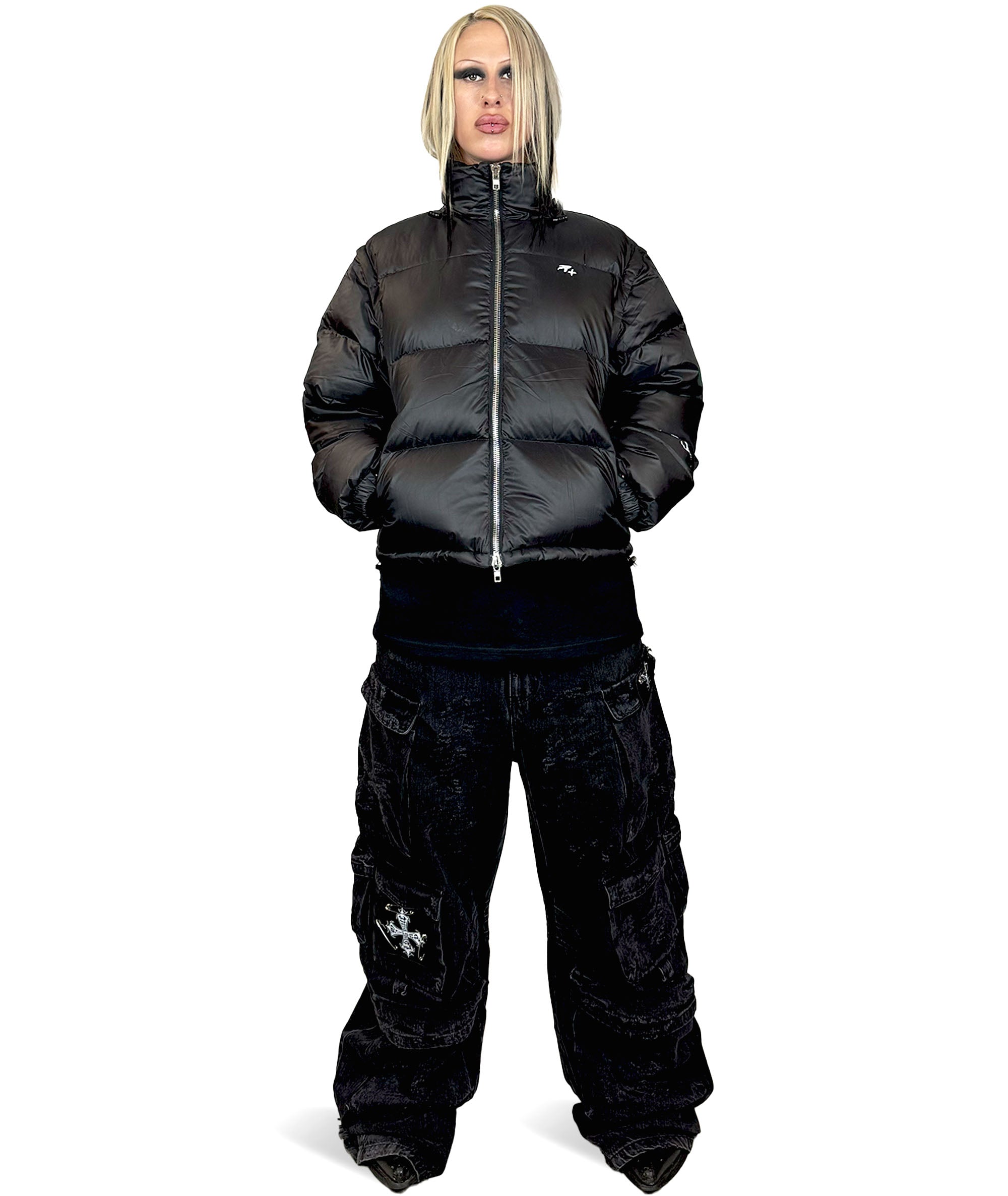 Convertible Puffer Jacket/Vest 