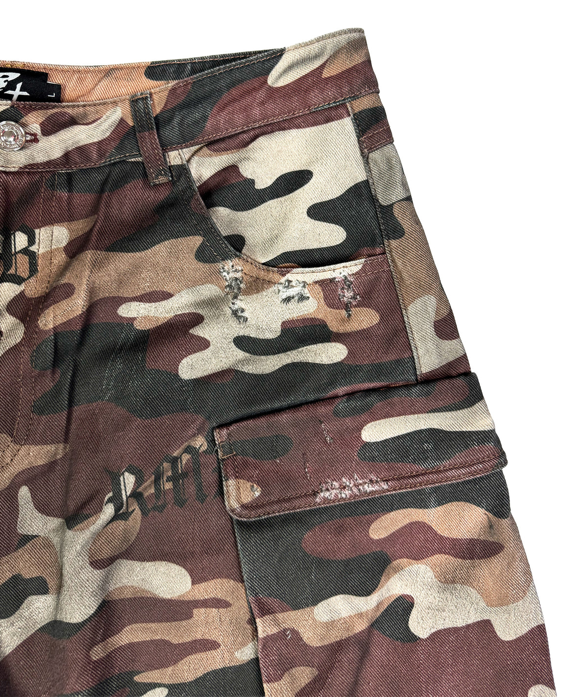 RUSTED CAMO PANTS | UNISEX