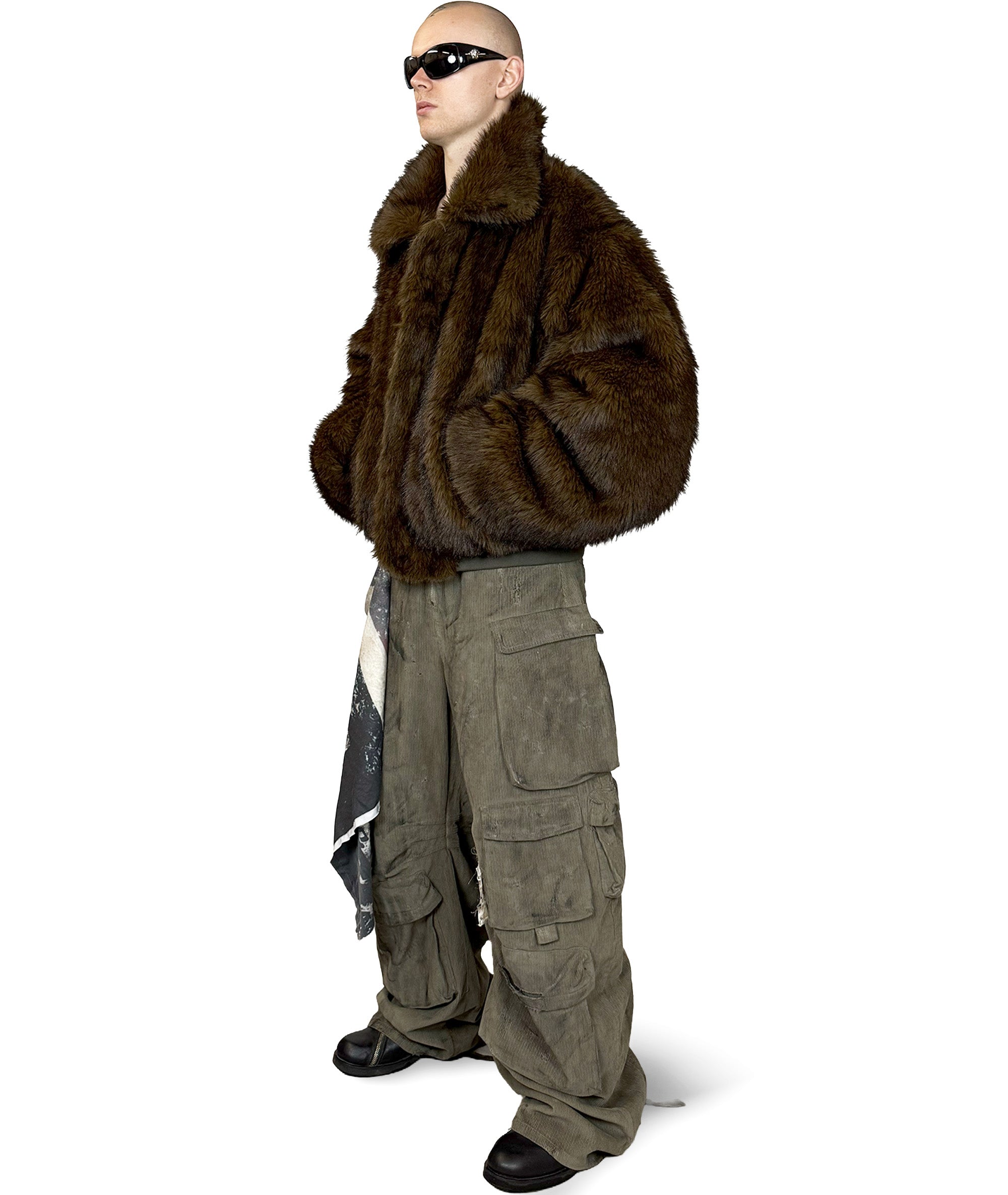 REVERSIBLE GRIZZLY BOMBER JACKET | UNISEX