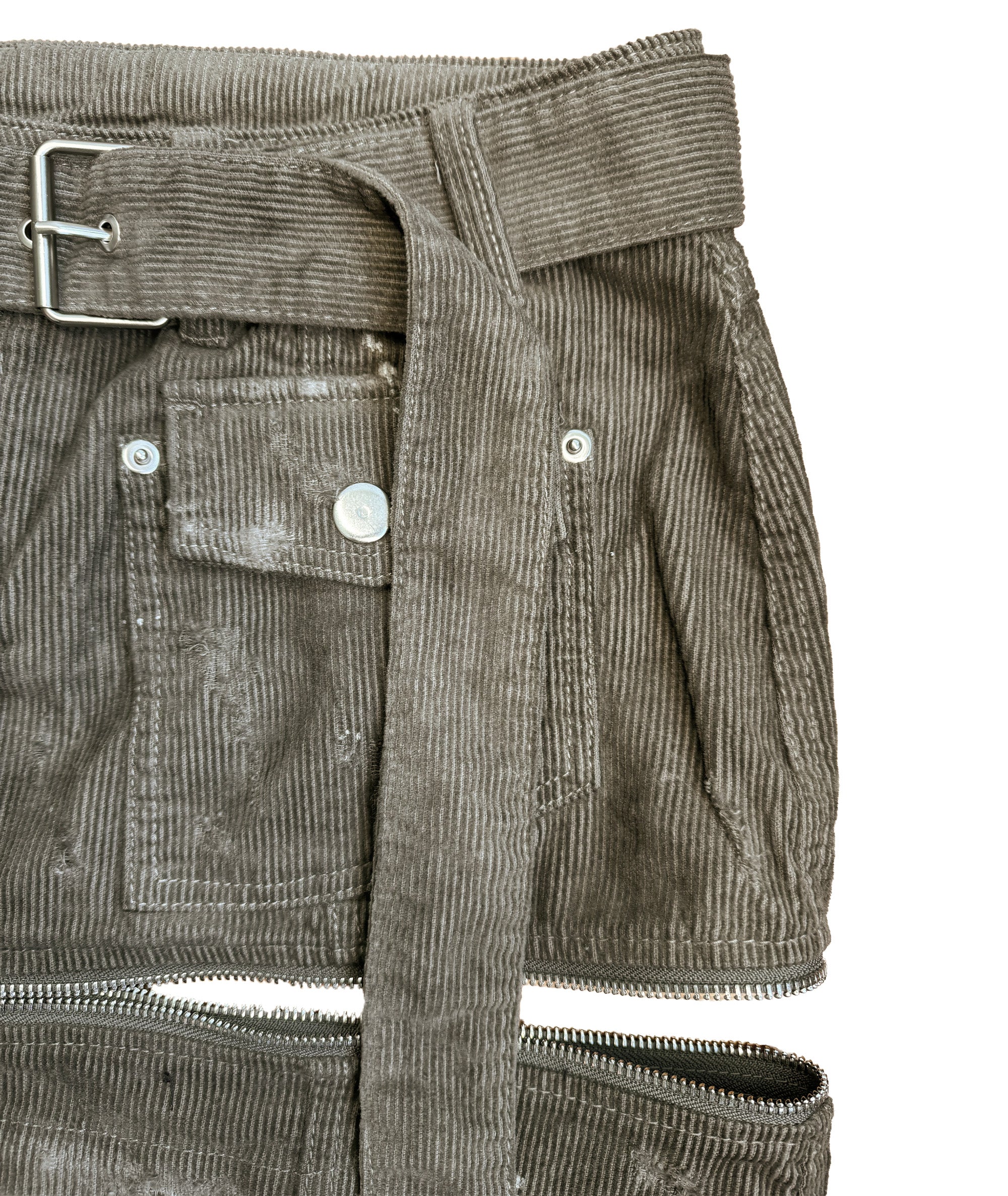 CORDUROY GUTTER SKIRT | UNISEX