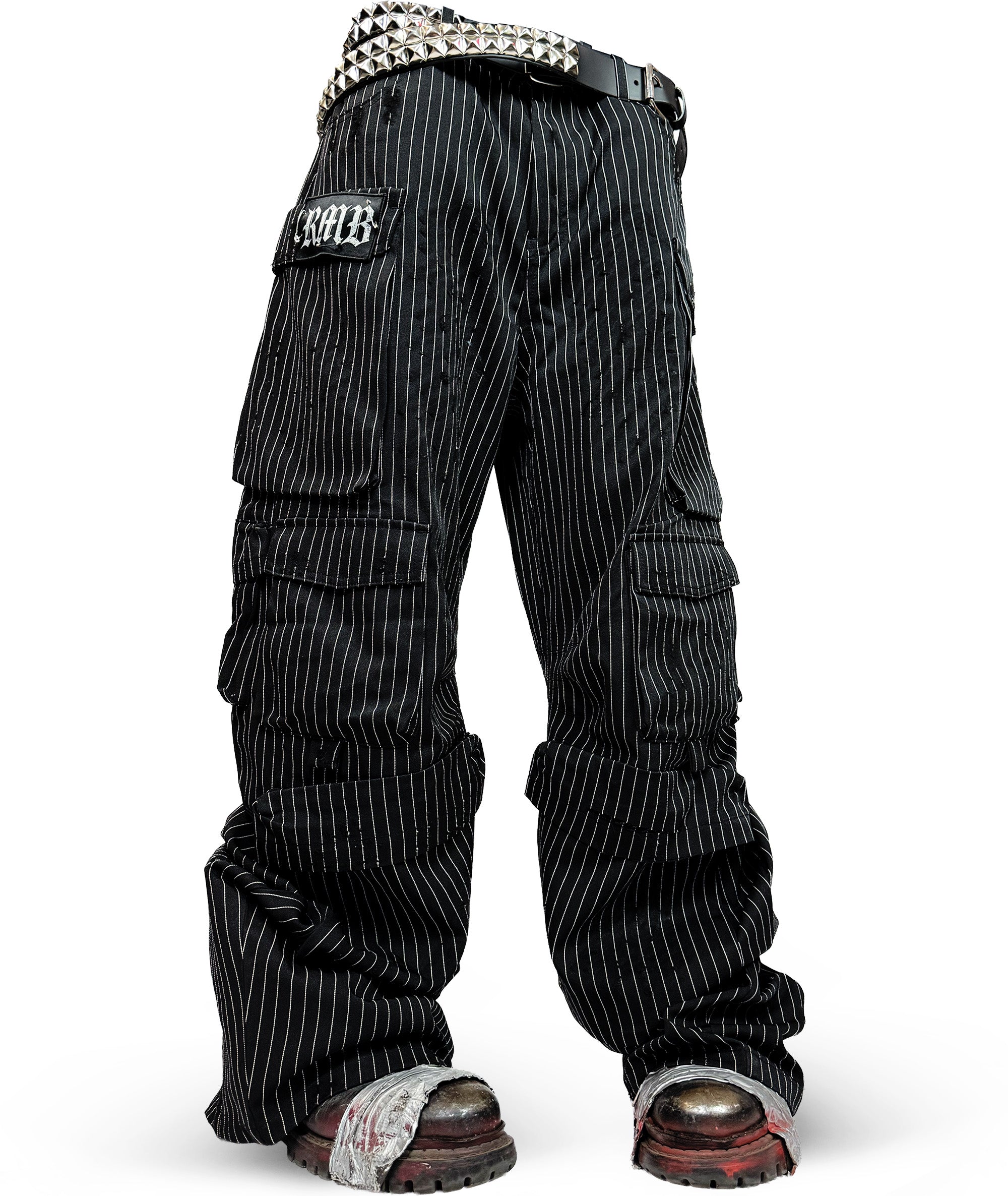 PINSTRIPE CARGO PANTS | UNISEX