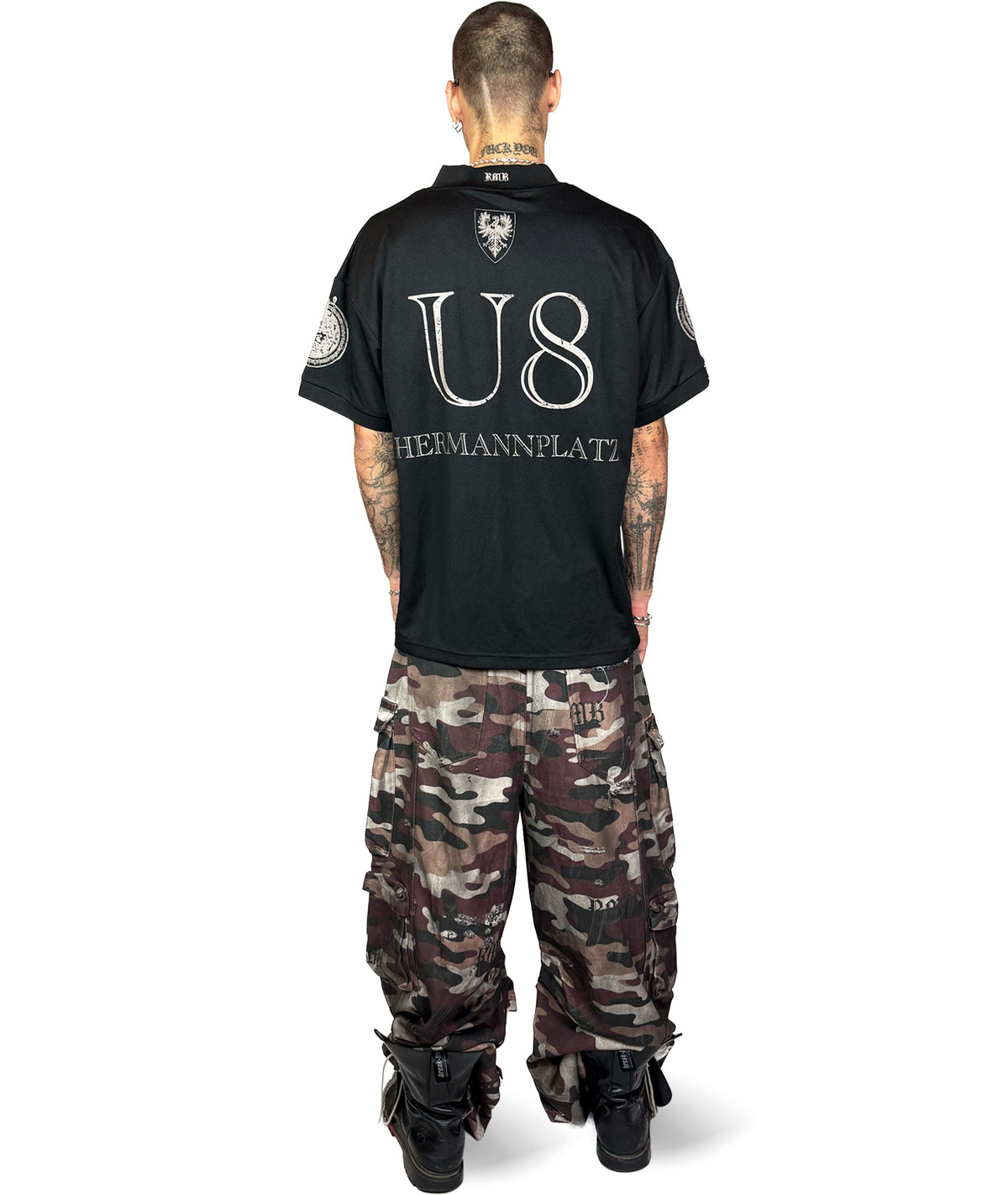 U8 JERSEY - BLACK | unisex