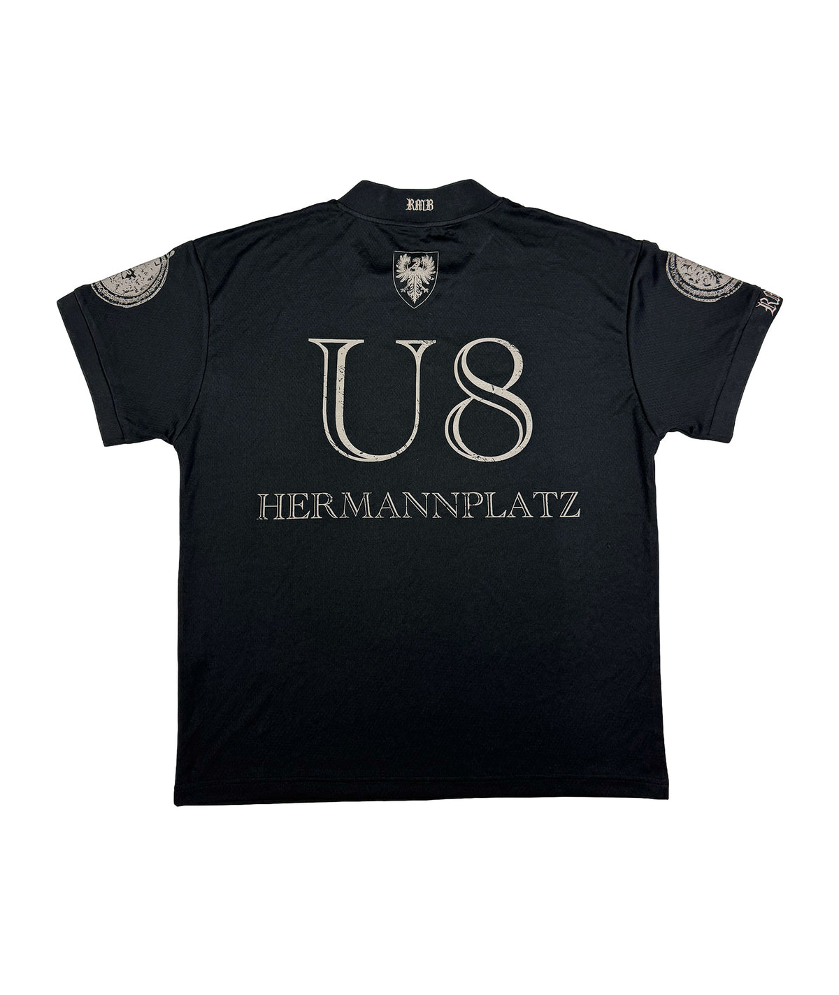 U8 JERSEY - BLACK | unisex