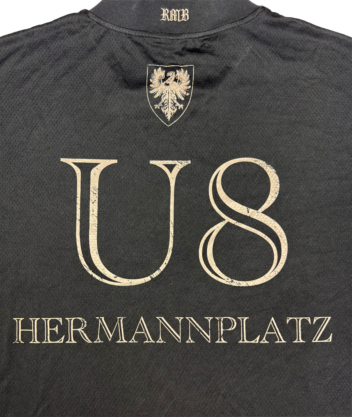 U8 JERSEY - BLACK | unisex