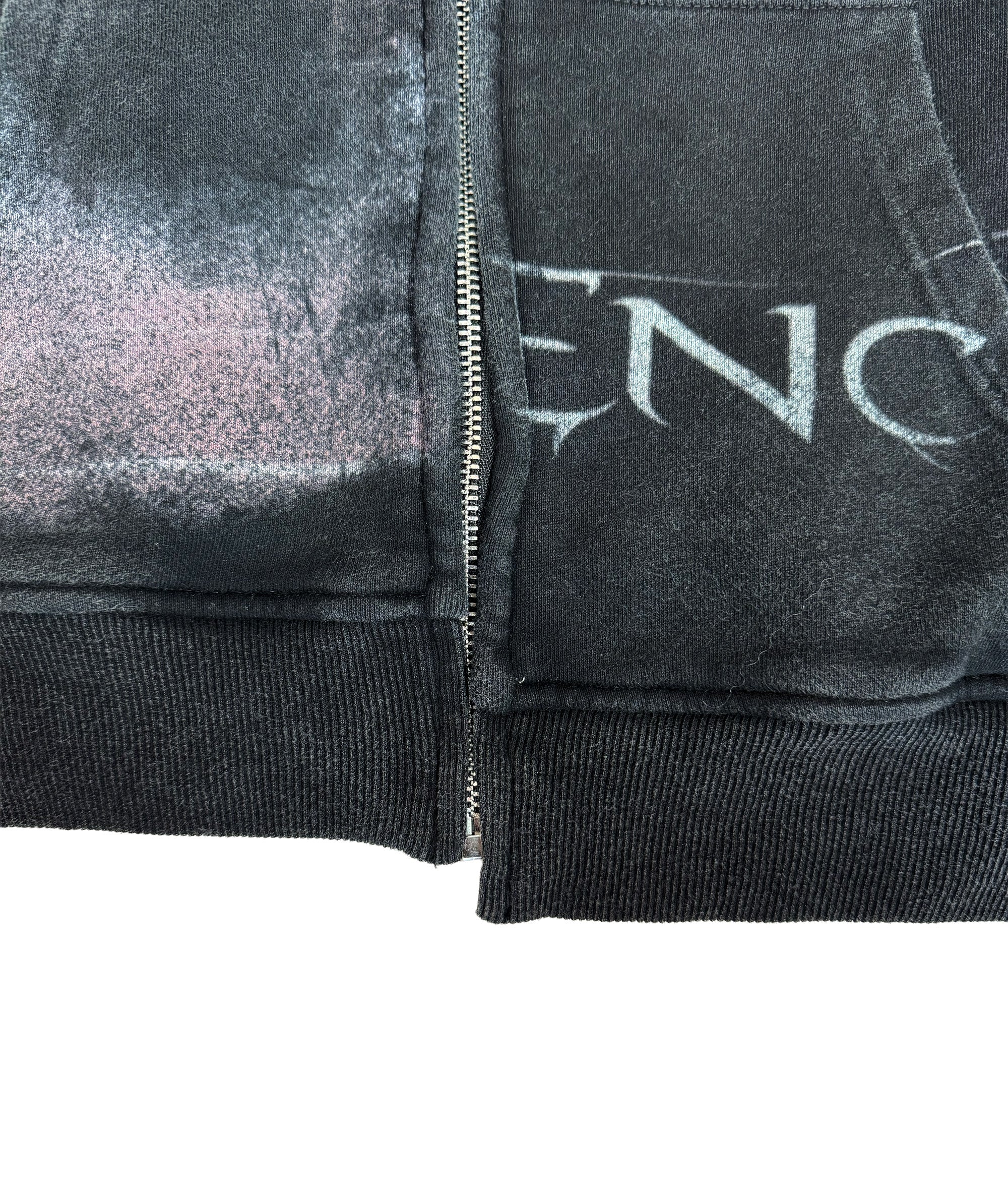 VIOLENCE - OVERSIZED ZIP-HOODIE (WASHED) | UNISEX