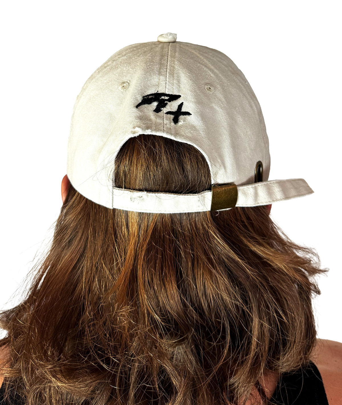 ENDBOSS - CAP - DISTRESSED, STONE WASHED - OFF WHITE