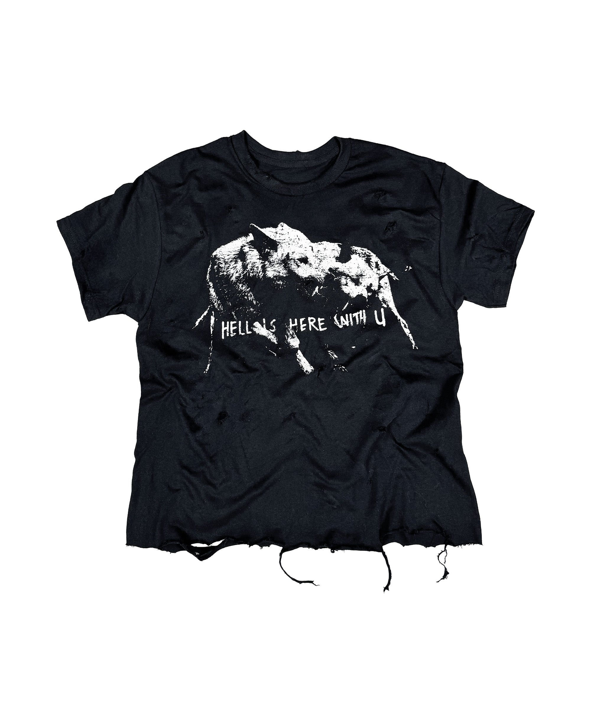 WOLFPACK - DISTRESSED T-SHIRT | UNISEX