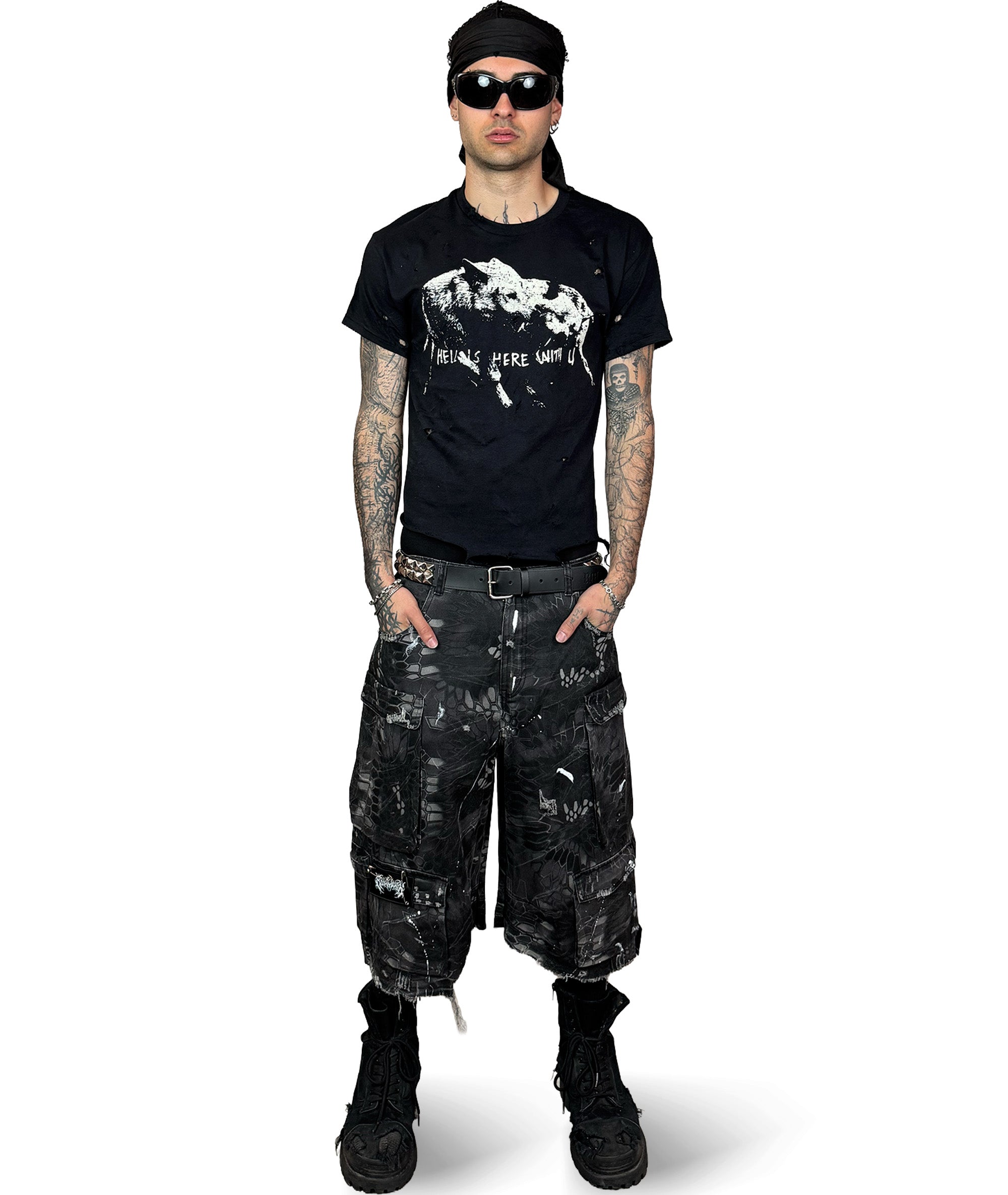 WOLFPACK - DISTRESSED T-SHIRT | UNISEX
