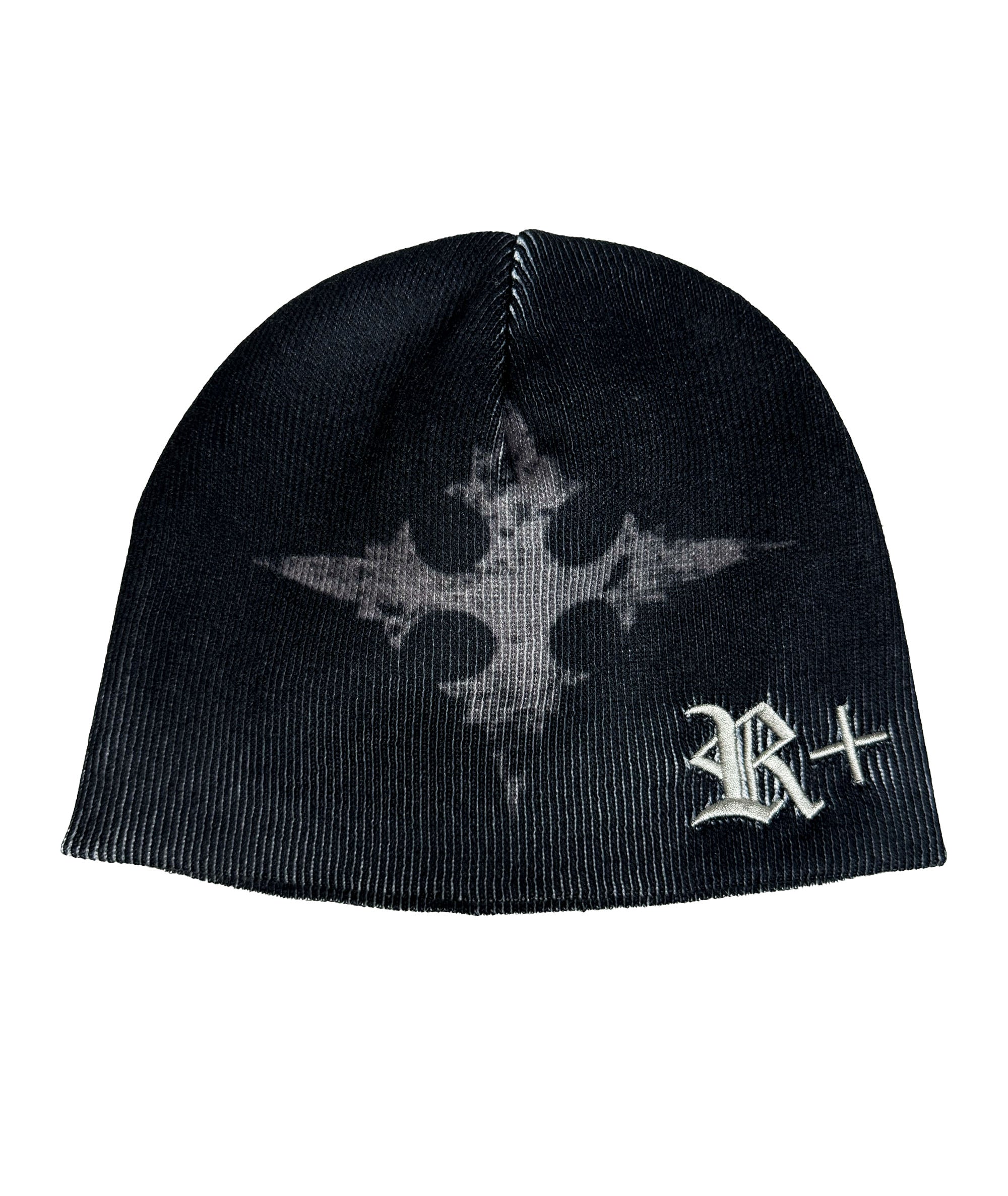 cross logo beanie - ravemore r+