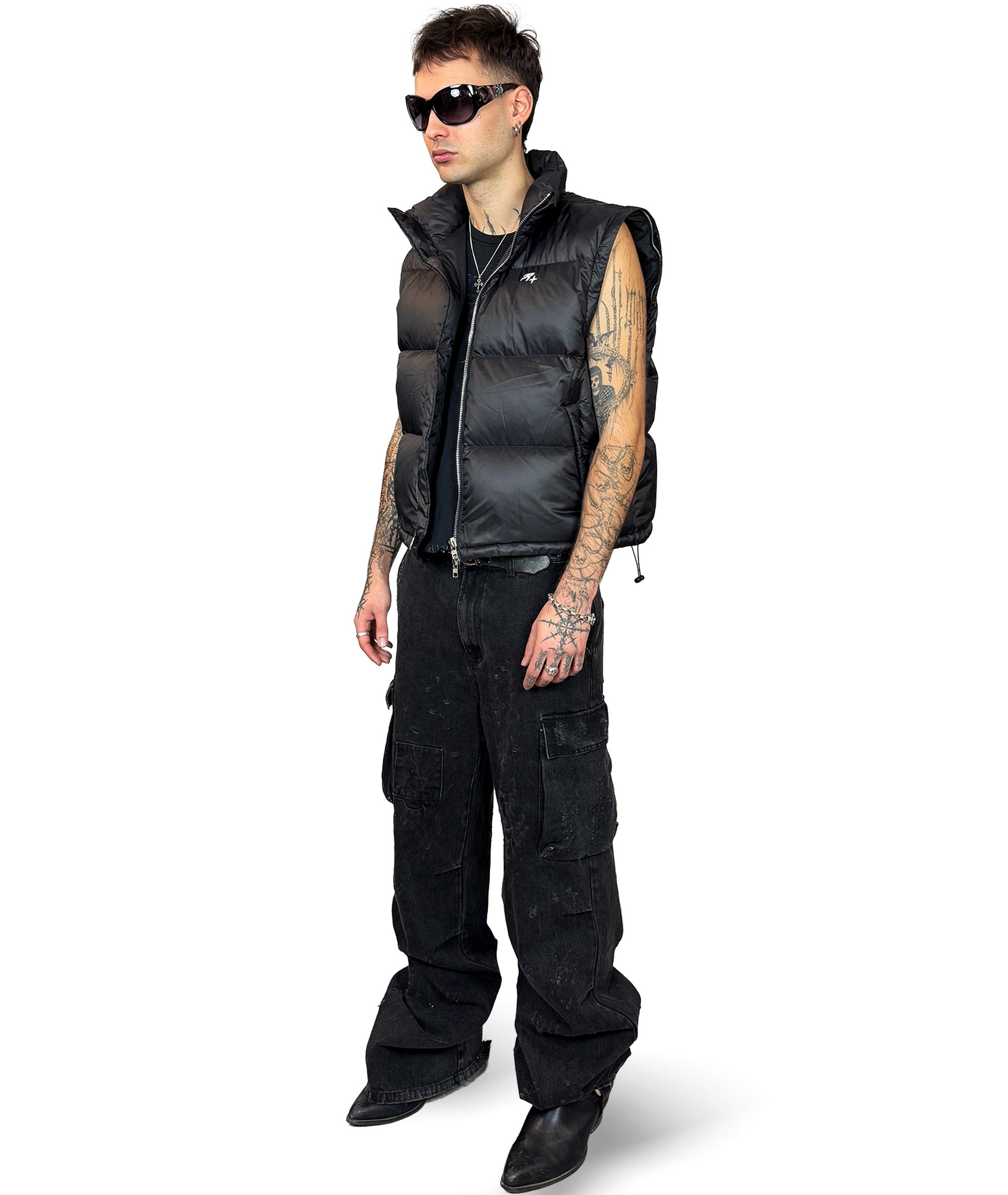 MEMENTO MORI - DOWN PUFFER JACKET/VEST | UNISEX
