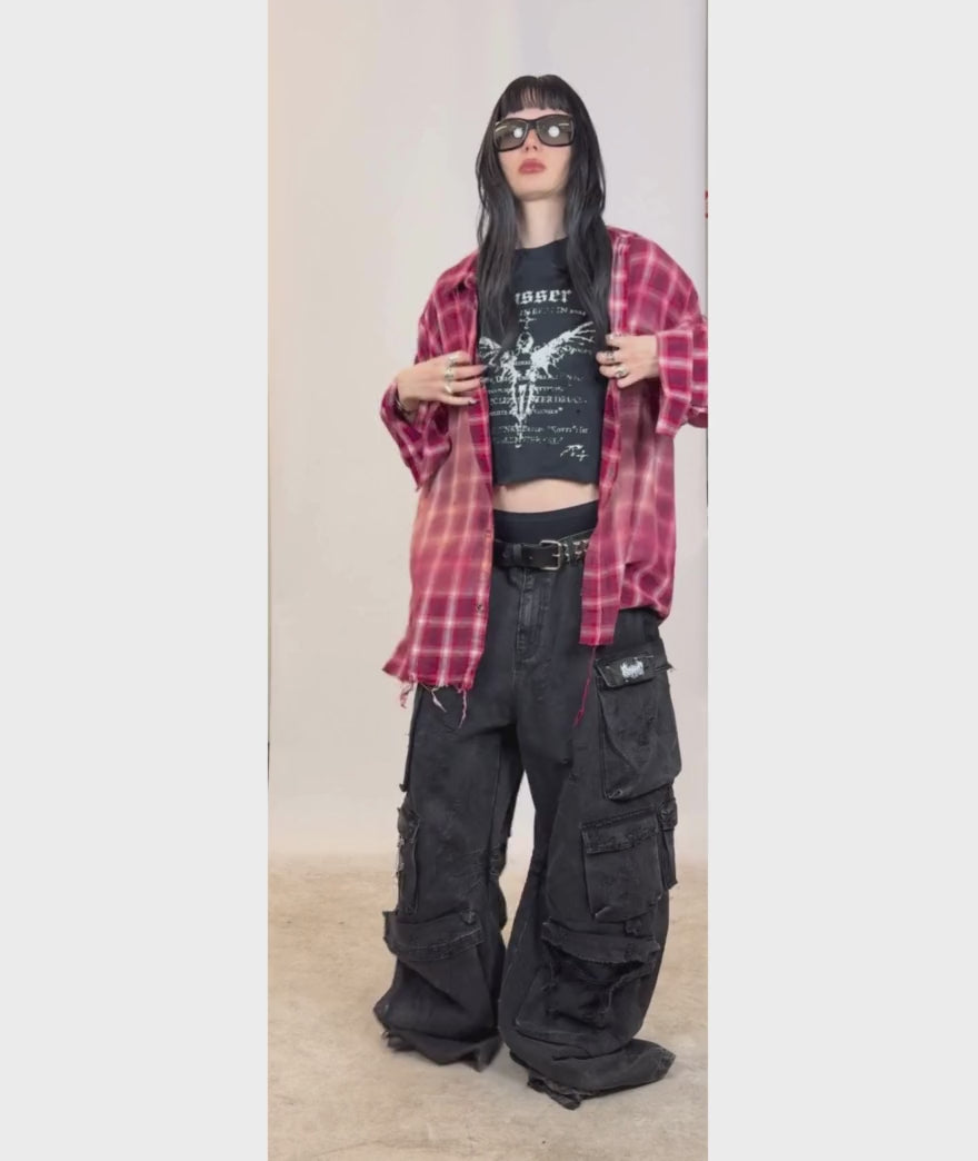 red brave flannel shirt ravemore