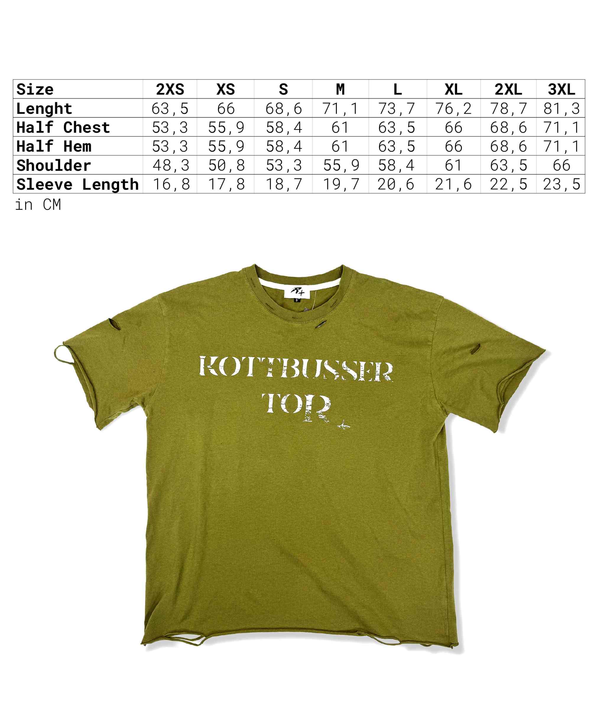KOTTBUSSER TOD - T-SHIRT | GREEN, UNISEX